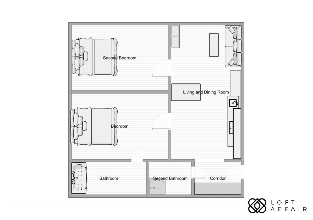 Perfect Place II - Loftaffair كراكوفيا المظهر الخارجي الصورة